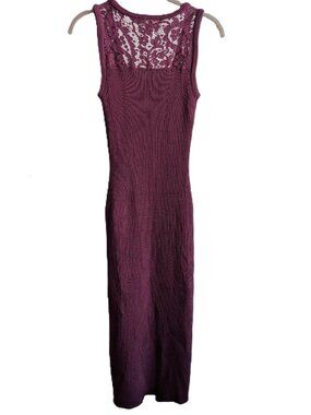Michael Kors Ribbed Bodycon Maxi Dress | Size S